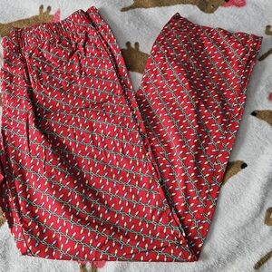 Vineyard VINES MEN lounge Pants Size Small Christmas Print